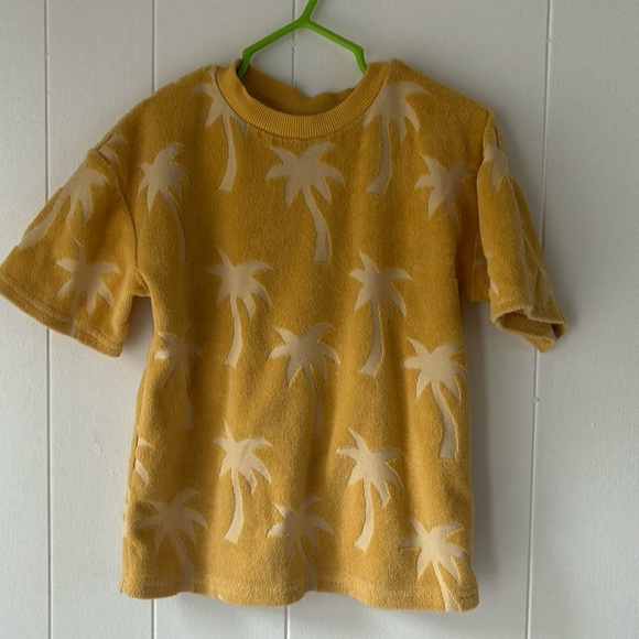 H&M Other - H&M terry palm tree tshirt 3/4T